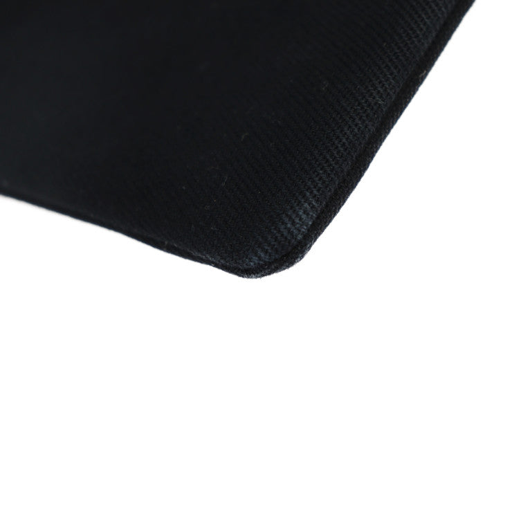 美品 SAINT LAURENT PARIS サンローランパリ RIVE GAUCHE リヴゴーシュ セカンドバッグ 581369 キャンバス レザー ブラック シルバー金具 リストレット クラッチバッグ ポーチ