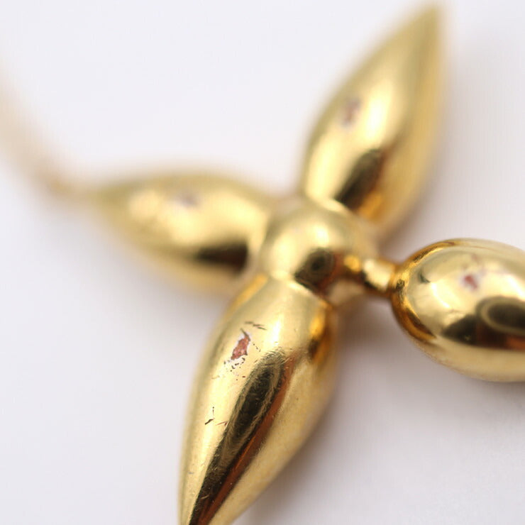 LOUIS VUITTON ルイ ヴィトン ブラスレ ルイゼット ブレスレット M00372 メタル ゴールド フラワー ビトン