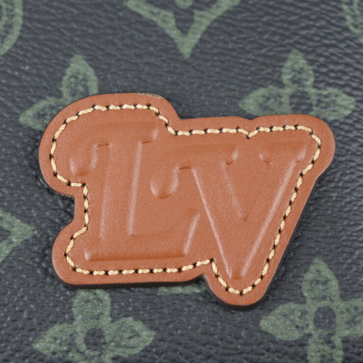 超美品 LOUIS VUITTON ルイ ヴィトン フォール アヴェニュー スリングバッグ モノグラム ボディバッグ M46344 PVC レザー ダークグリーン シルバー金具 ショルダーバッグ ビトン