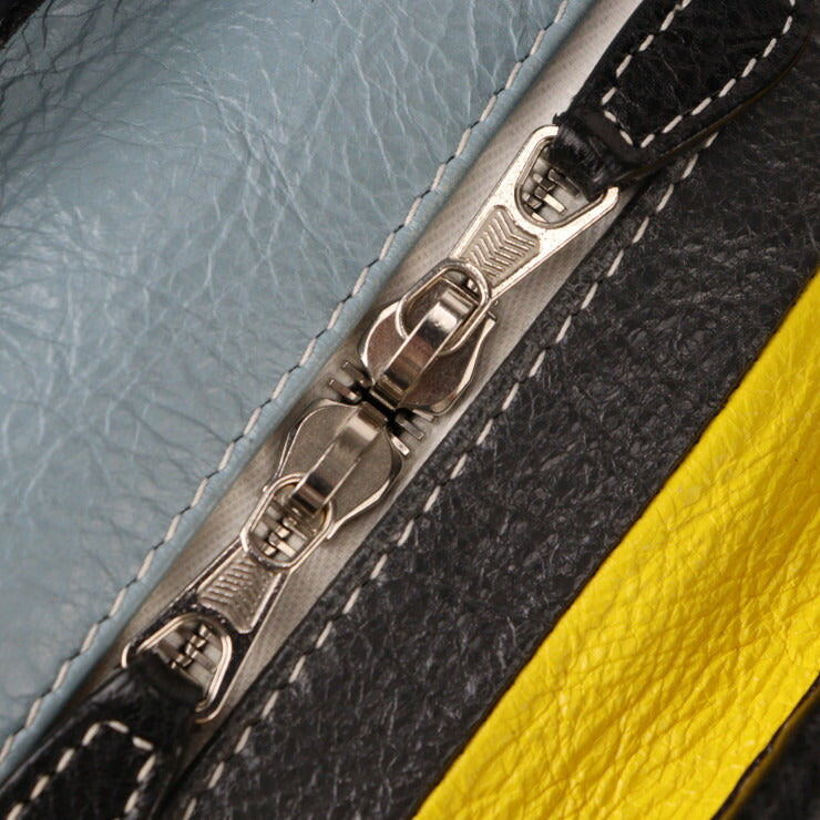 美品 BALENCIAGA バレンシアガ バザール ショッパー XS ハンドバッグ 513989 ラムレザー マルチカラー シルバー金具 2WAY ショルダーバッグ トートバッグ