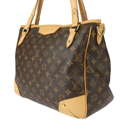 美品 LOUIS VUITTON ルイ ヴィトン エストレーラMM モノグラム トートバッグ M41232 PVC レザー ブラウン ゴールド金具 2WAY ショルダーバッグ ハンドバッグ ビトン