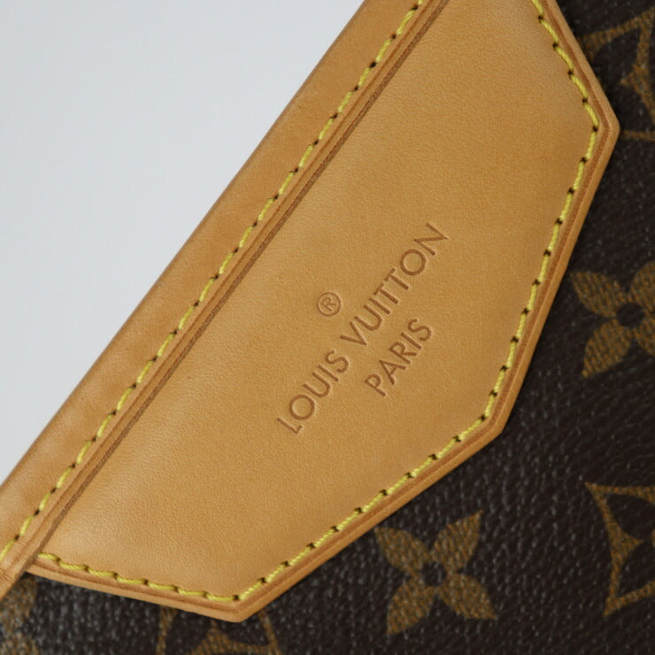 美品 LOUIS VUITTON ルイ ヴィトン エストレーラMM モノグラム トートバッグ M41232 PVC レザー ブラウン ゴールド金具 2WAY ショルダーバッグ ハンドバッグ ビトン