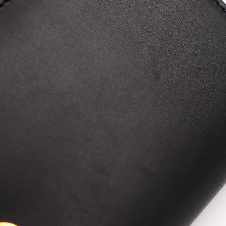 GUCCI グッチ ラジャ ブロードウェイ クラッチバッグ 576532 レザー ブラック ゴールド金具 セカンドバッグ タイガーヘッド