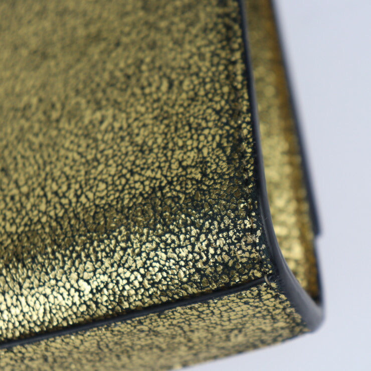 美品 SAINT LAURENT サンローラン ケイト スモール・チェーンショルダー ショルダーバッグ 469390 レザー ゴールド ブラック YSL ロゴ