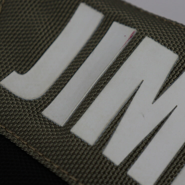 超美品 JIMMY CHOO ジミーチュウ MARLON マーロン リュック・デイパック - ナイロンキャンバス×レザー ブラック バックパック 巾着型 2WAY トートバッグ