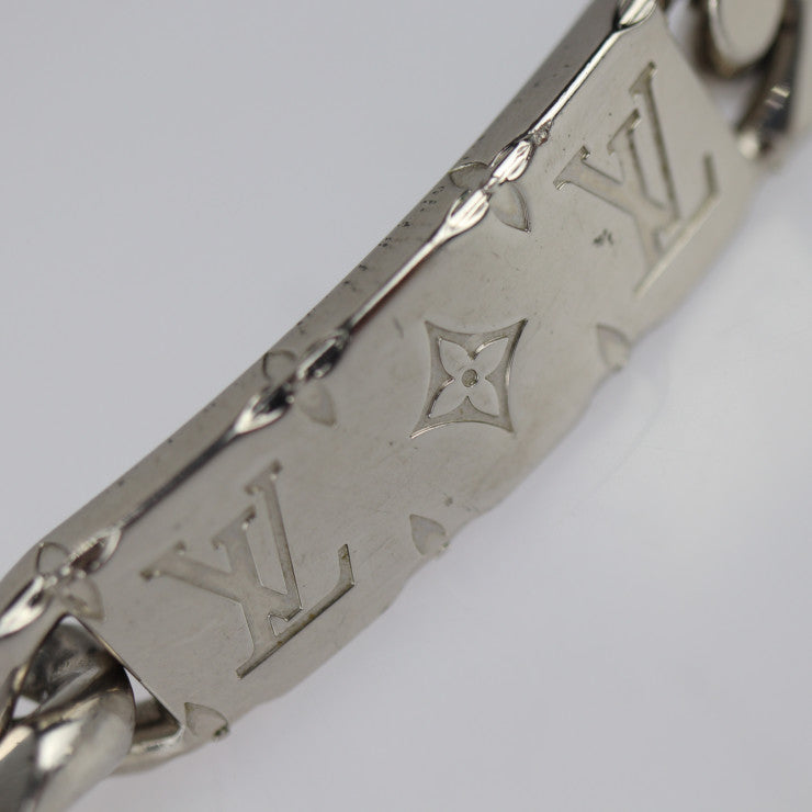 LOUIS VUITTON ルイ ヴィトン チェーンブレスレット モノグラム ブレスレット M00269 メタル シルバー ビトン