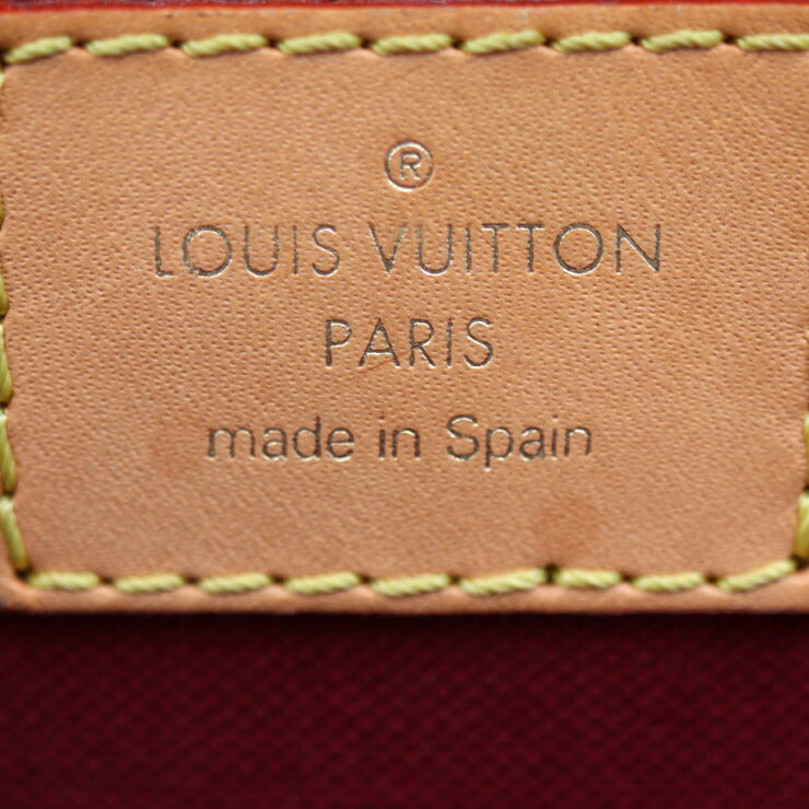 美品 LOUIS VUITTON ルイ ヴィトン プティ・パレPM モノグラム ハンドバッグ M45900 PVC レザー ブラウン ゴールド金具 2WAY ショルダーバッグ トートバッグ