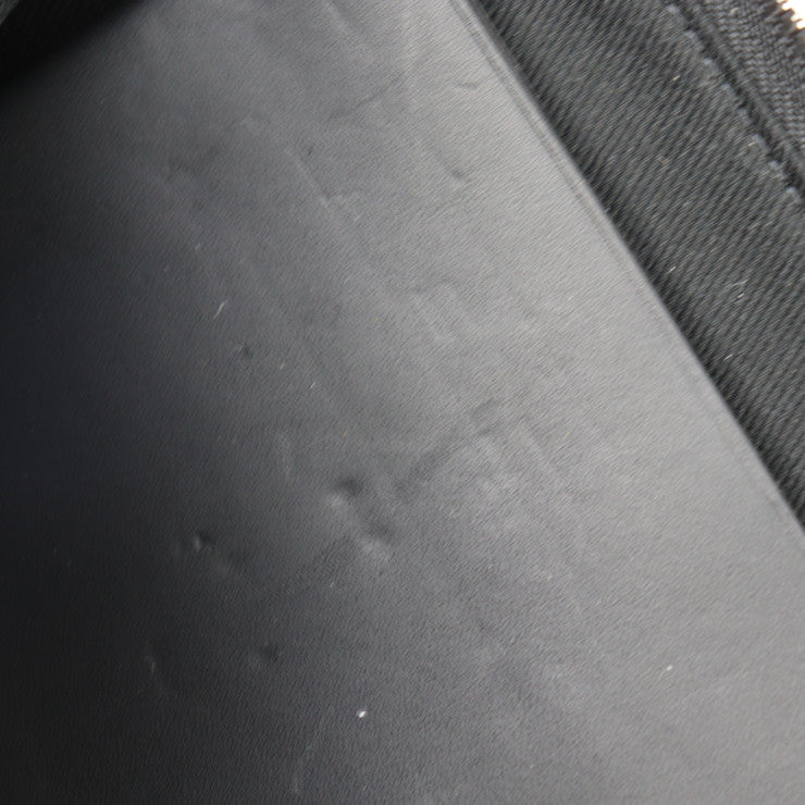 美品 Berluti ベルルッティ ニノ ミディアム 長財布 - PVC レザー グレー系 ブラウン系 シルバー金具 リストレット L字ファスナー ポーチ