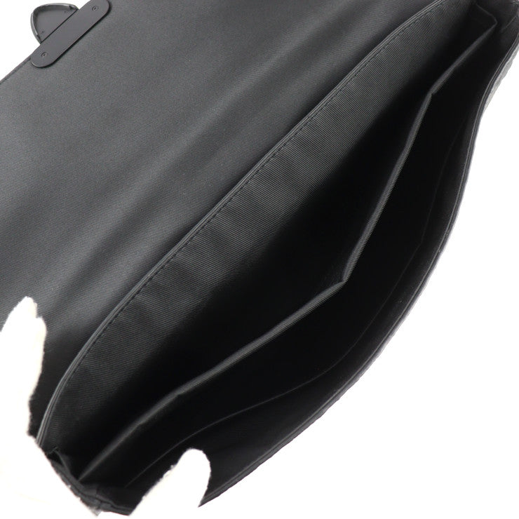 超美品 LOUIS VUITTON ルイ ヴィトン Sロック ブリーフケース モノグラム ビジネスバッグ M20835 トリヨンレザー ブラック 2WAY ショルダーバッグ