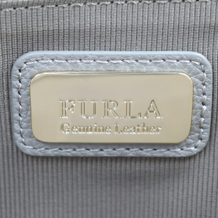 超美品 Furla フルラ GIADA L ジャダ トートバッグ - レザー グレージュ系 ゴールド金具 ショルダーバッグ
