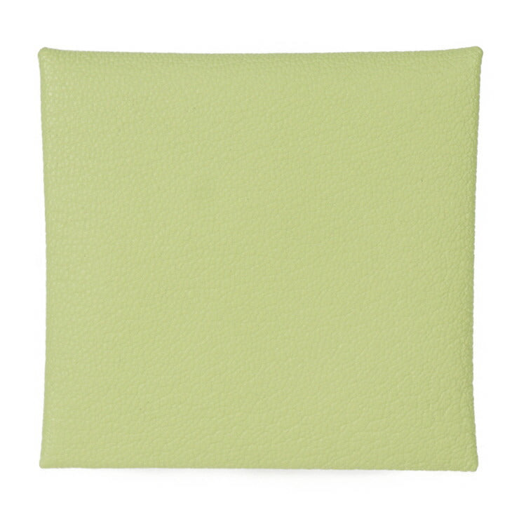 超美品 HERMES エルメス バスティア コインケース 039759CK シェーブル ジョーヌブルジョン イエロー系 シルバー金具 小銭入れ Z刻印