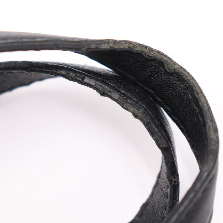 CHANEL シャネル 巾着 2WAY バッグ マトラッセ ハンドバッグ - ラムスキン ブラック ゴールド金具 ココマーク ショルダーバッグ トートバッグ キルティング チェーン