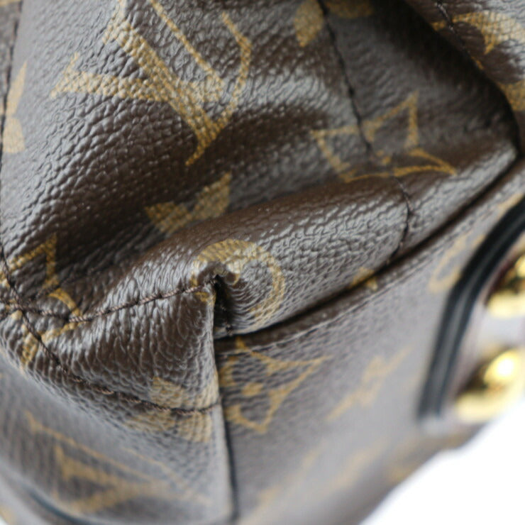 超美品 LOUIS VUITTON ルイ ヴィトン エトワール エキゾチックトート MM モノグラム ハンドバッグ N90311 PVC パイソン オーストリッチ ブラウン ボルドー ゴールド金具 2WAY ショルダーバッグ ビトン