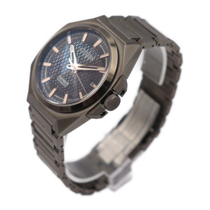 新品未使用展示品 CITIZEN シチズン メカニカル 830 Series 8 腕時計 NA1015-81Z ステンレススチール グレー系 自動巻