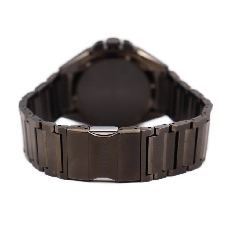 新品未使用展示品 CITIZEN シチズン メカニカル 830 Series 8 腕時計 NA1015-81Z ステンレススチール グレー系 自動巻