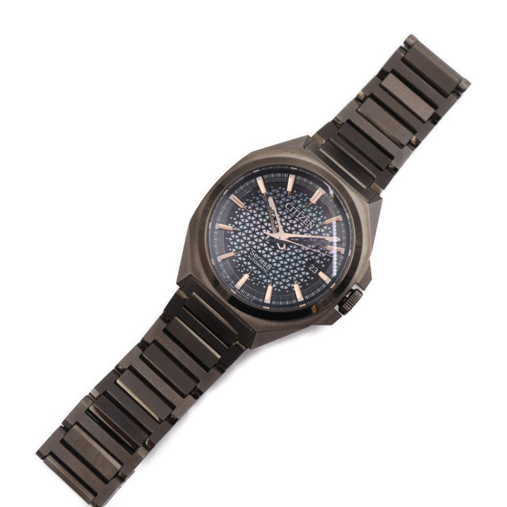 新品未使用展示品 CITIZEN シチズン メカニカル 830 Series 8 腕時計 NA1015-81Z ステンレススチール グレー系 自動巻