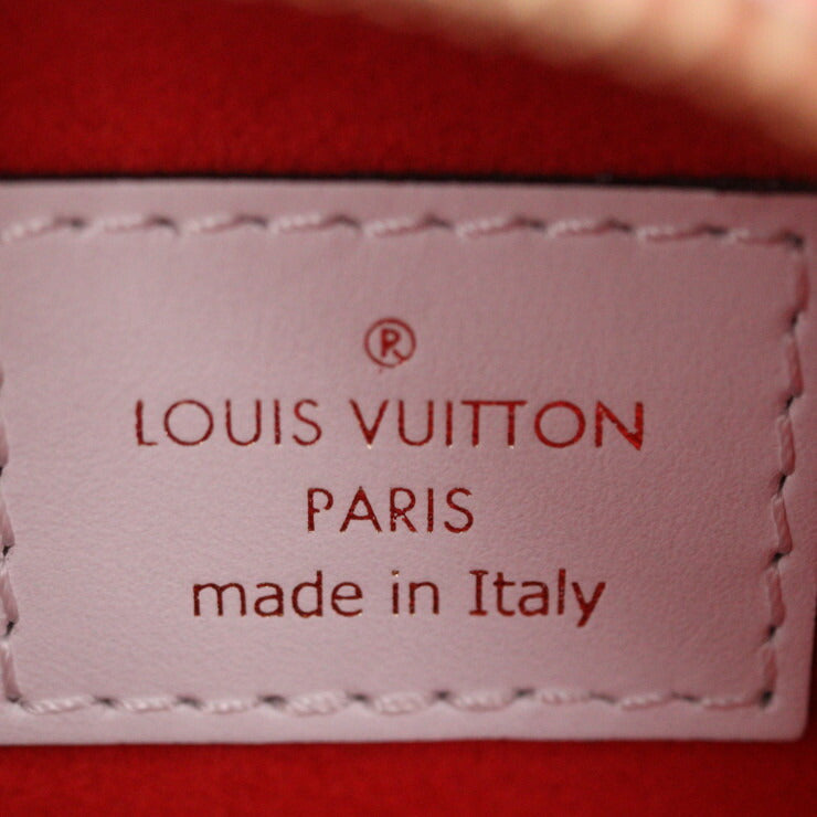 超美品 LOUIS VUITTON ルイ ヴィトン ボワット シャポー スープル LVクラフティ モノグラム ジャイアント ショルダーバッグ M45364 PVC レッド ピンク ホワイト ブラック マルチカラー ゴールド金具 クロスボディバッグ ビトン