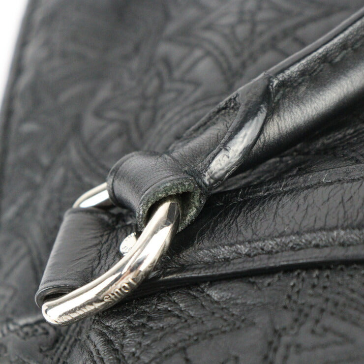 美品 LOUIS VUITTON ルイ ヴィトン イクシアPM モノグラムアンティア ハンドバッグ M97071 レザー ブラック シルバー金具 2WAY ショルダーバッグ