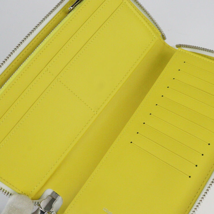 新品未使用展示品 LOUIS VUITTON ルイ ヴィトン ジッピーウォレット ヴェルティカル エブリデイLV カプセル・コレクション 長財布 M80852 トリヨンレザー ジョーヌ シルバー金具 ラウンドファスナー ビトン イエロー系