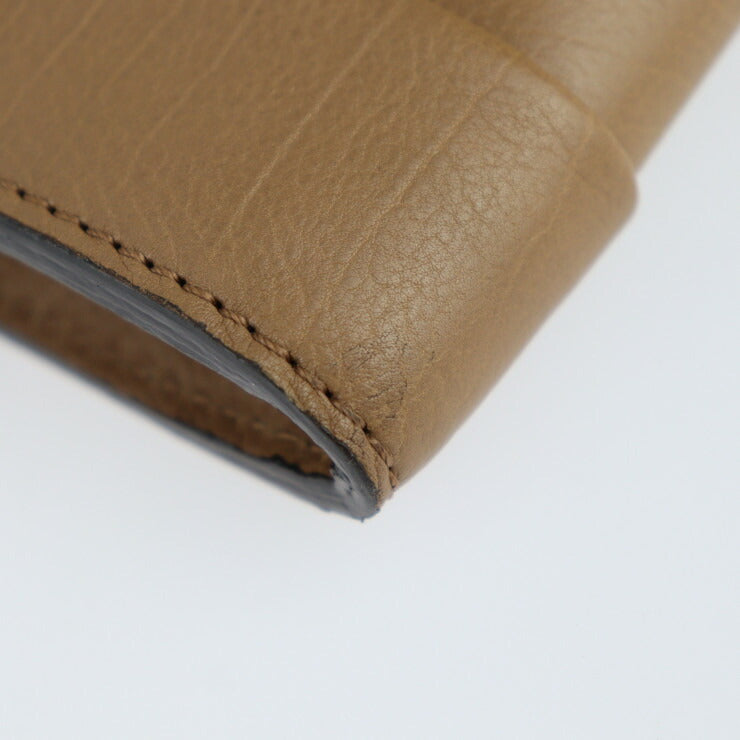 超美品 Chloe クロエ ELSIE エルシー 長財布 3P0592 レザー ブラウン系 ゴールド金具 L字ファスナー