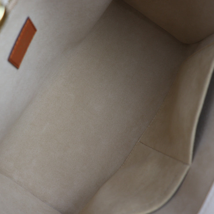 美品 LOUIS VUITTON ルイ ヴィトン オンマイサイド MM モノグラム タフタージュ ハンドバッグ M53825 カーフレザー ガレ ゴールド金具 2WAY トートバッグ ショルダーバッグ