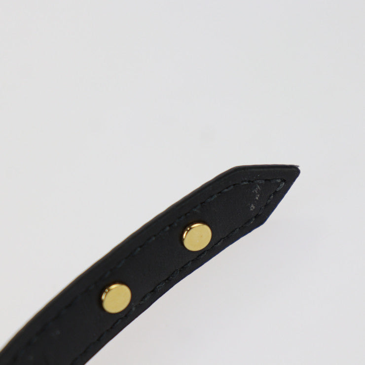美品 LOUIS VUITTON ルイ ヴィトン ブラスレ ゲーム オン コレクション モノグラム ブレスレット MP285F 表記サイズ 17 PVC レザー ブラック マルチカラー ゴールド金具 トランプ柄モチーフ ビトン