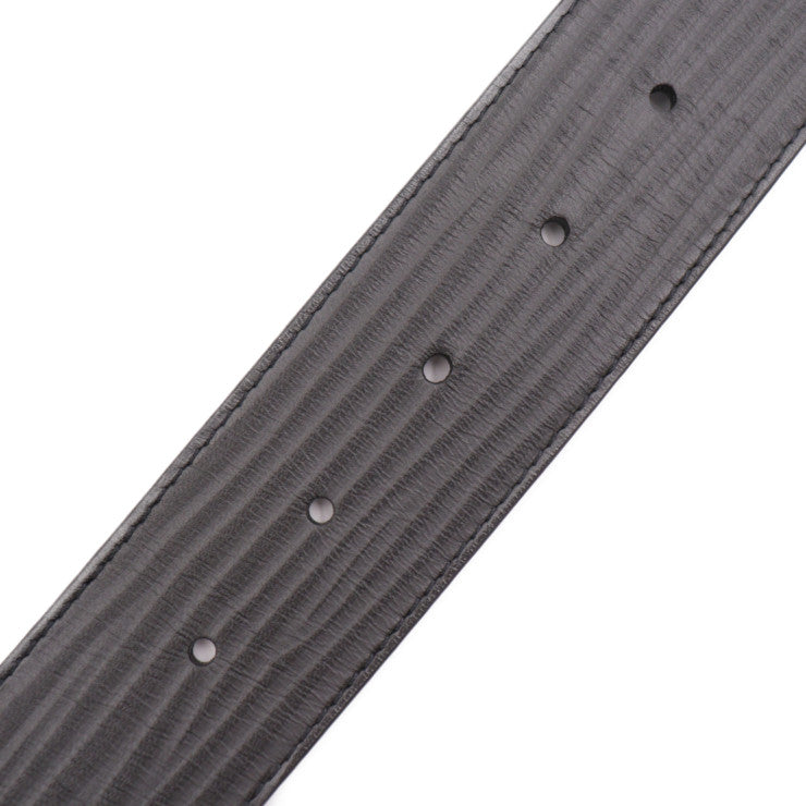 美品 LOUIS VUITTON ルイ ヴィトン LVイニシャル 40MM リバーシブル エピ ベルト M8270U エピ・XL レザー ブラック シルバー金具 モノグラム ビトン