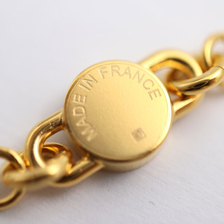 新古未使用展示品 HERMES エルメス シャルニエール GM ネックレス 011084CC ヴォースイフト メタル ナタ ゴールド ペンダント
