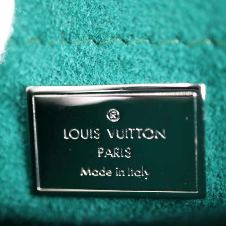 超美品 LOUIS VUITTON ルイ ヴィトン スプリング ストリート PM ハンドバッグ M90514 モノグラムヴェルニ モノグラムキャンバス エピ ブルーインディエン シルバー金具 トップハンドル 2WAY ショルダーバッグ ビトン