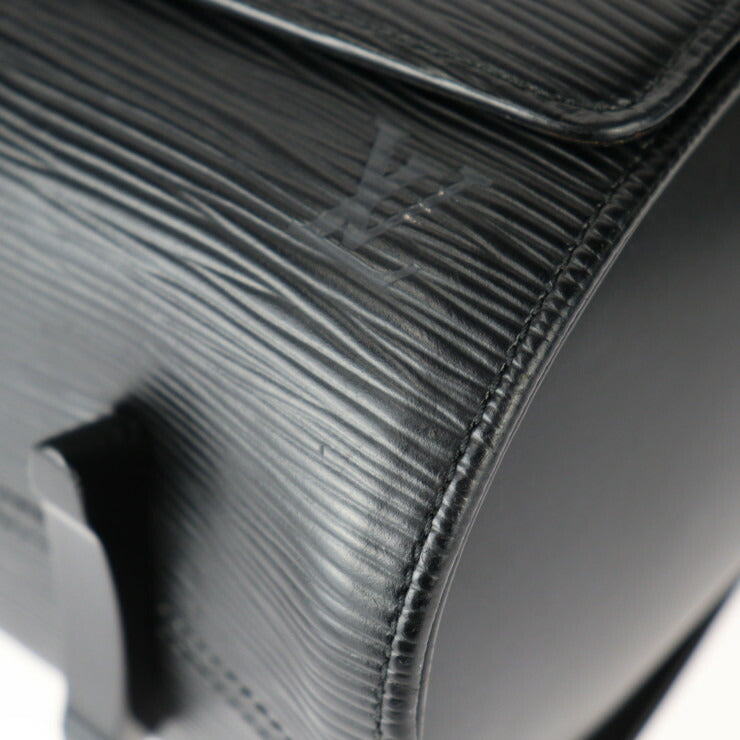 美品 LOUIS VUITTON ルイ ヴィトン ノクターン GM ショルダーバッグ M52172 エピレザー ブラック ゴールド金具 ワンショルダー ビトン