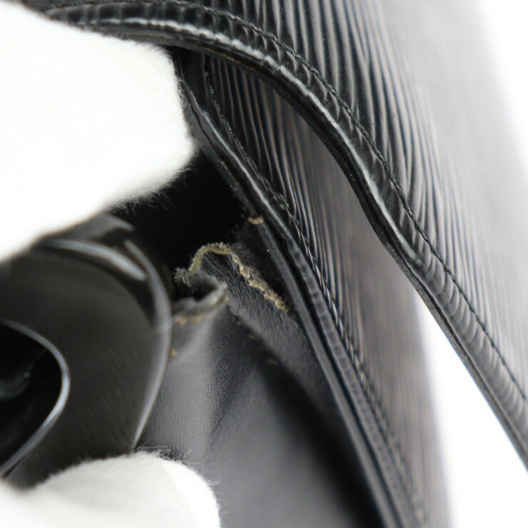 美品 LOUIS VUITTON ルイ ヴィトン ノクターン GM ショルダーバッグ M52172 エピレザー ブラック ゴールド金具 ワンショルダー ビトン