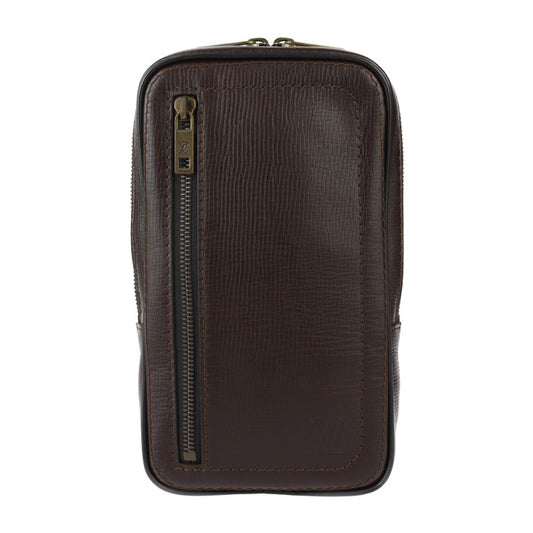 美品 LOUIS VUITTON ルイ ヴィトン スィウ ユタ ショルダーバッグ M92535 レザー カフェ ボディバッグ ウエストバッグ ウエストポーチ ビトン