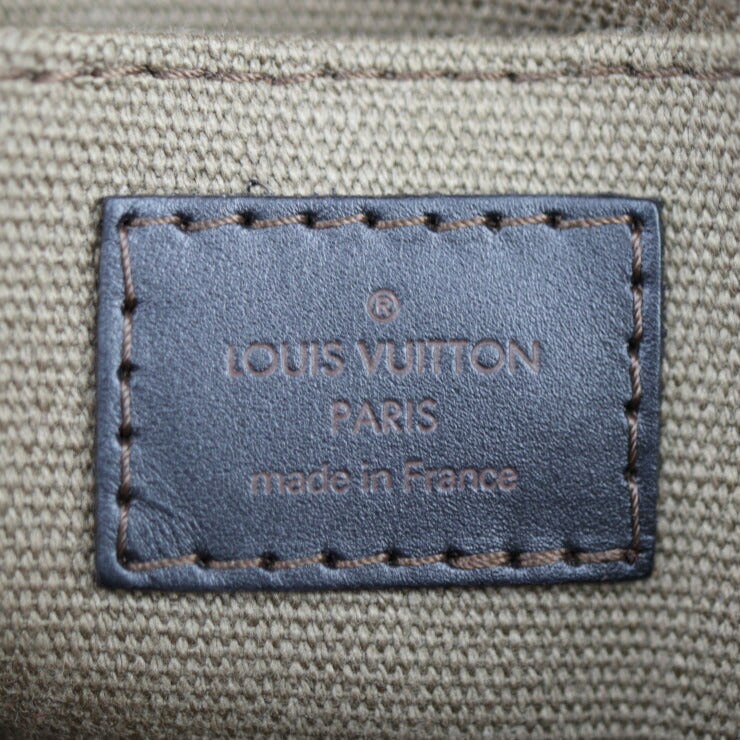 美品 LOUIS VUITTON ルイ ヴィトン スィウ ユタ ショルダーバッグ M92535 レザー カフェ ボディバッグ ウエストバッグ ウエストポーチ ビトン