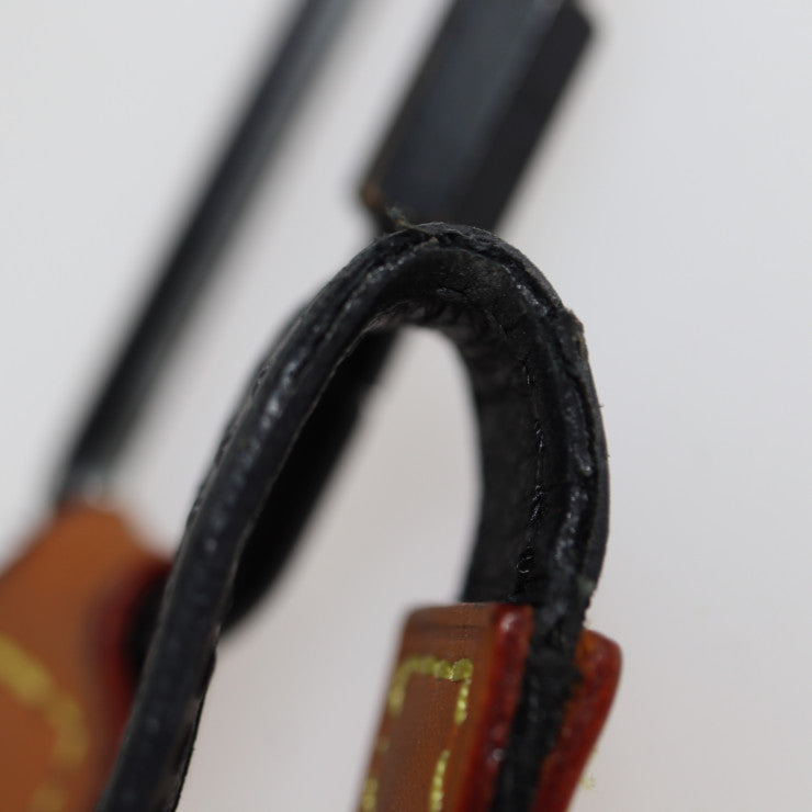 LOUIS VUITTON ルイ ヴィトン ダブル フォン ポーチ NIGO コラボ ショルダーバッグ N40377 レザー ダミエジャイアント エベヌ ブラック金具 ポシェット マルチケース 亀 ビトン