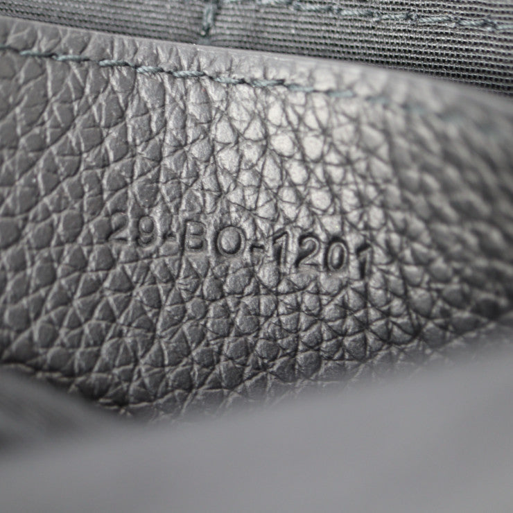 美品 Christian Dior クリスチャンディオール カクタス ジャック コラボ セカンドバッグ 2ESCA338SOT H03E カーフスキン ブラック シルバー金具 リストレット クラッチバッグ ポーチ