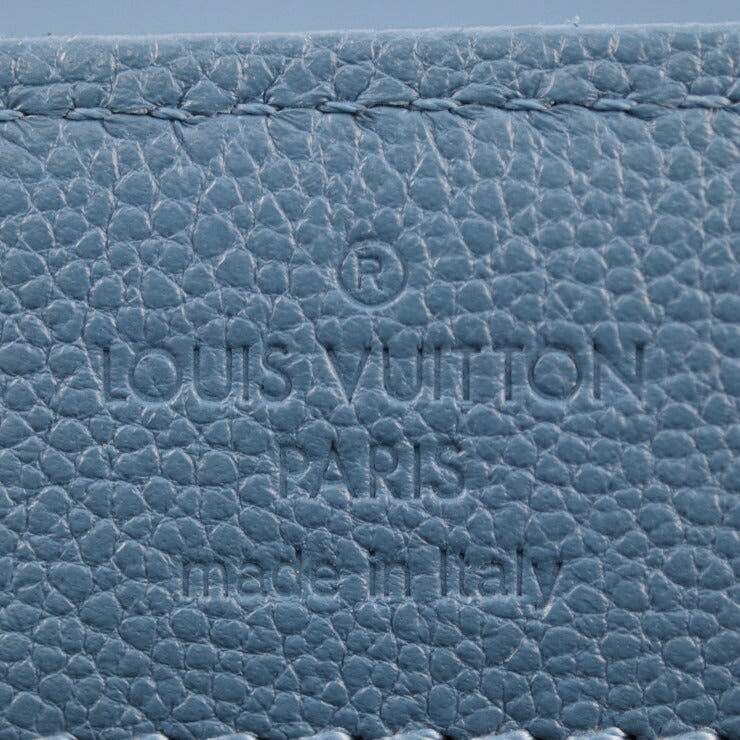 美品 LOUIS VUITTON ルイ ヴィトン ヴェリー チェーン バッグ ショルダーバッグ N93433 レザー パイソン ブルー ベージュ 2WAY ハンドバッグ エキゾチックレザー