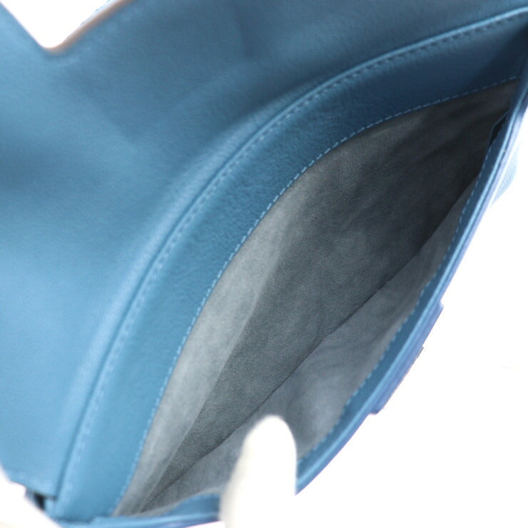 美品 LOUIS VUITTON ルイ ヴィトン ヴェリー チェーン バッグ ショルダーバッグ N93433 レザー パイソン ブルー ベージュ 2WAY ハンドバッグ エキゾチックレザー