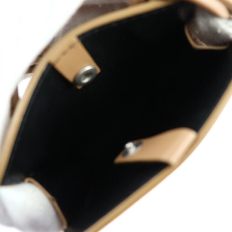 超美品 JIL SANDER ジルサンダー タングル スモール ショルダーバッグ JSMU840080 レザー ブラウン系 スマートフォンホルダー ポシェット