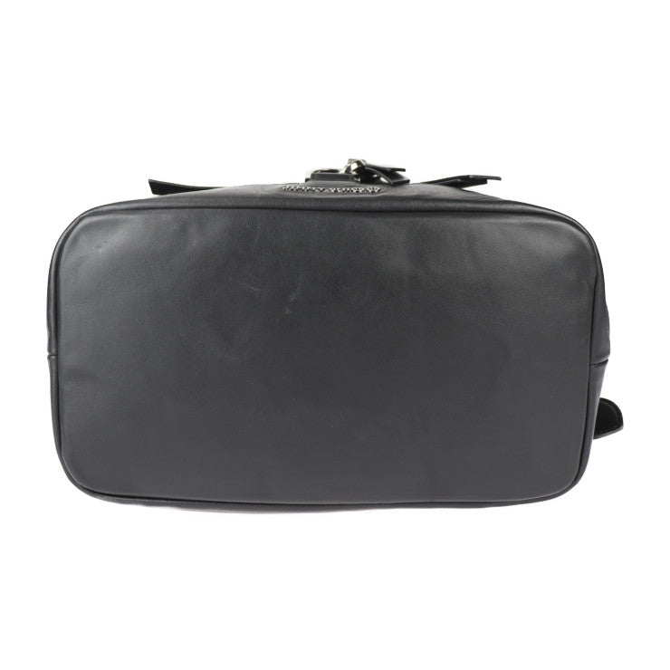 美品 JIMMY CHOO ジミーチュウ フィッツロイ リュック・デイパック - ナイロン レザー ブラック バックパック