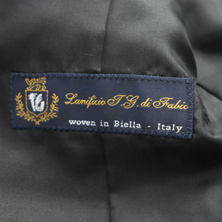 超美品 HILTON ヒルトン パンツスーツ スーツ 175180 表記サイズ ジャケット13・パンツ9 ウール100％ ブラック グレー セットアップ ビジネススーツ ストライプ 1つボタン