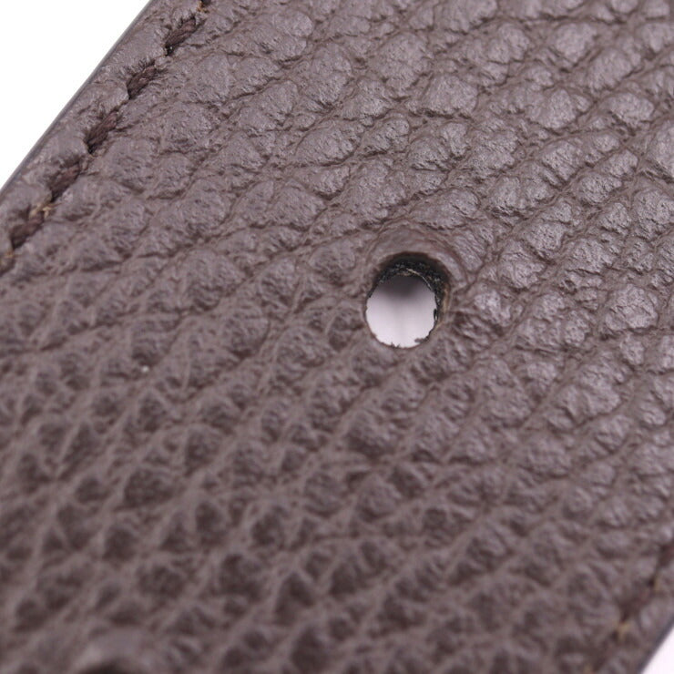 美品 GUCCI グッチ リバーシブルベルト ベルト 450000 表記サイズ 75・30 レザー ブラック ダークブラウン ゴールド金具 GGロゴバックル