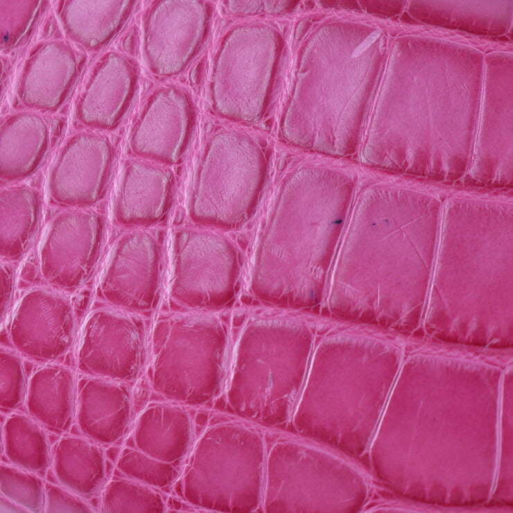 美品 LOUIS VUITTON ルイ ヴィトン ミノディエール トレゾール クラッチバッグ - クロコダイル レザー ピンク系 ゴールド金具 2WAY チェーン ショルダーバッグ 希少 ビトン