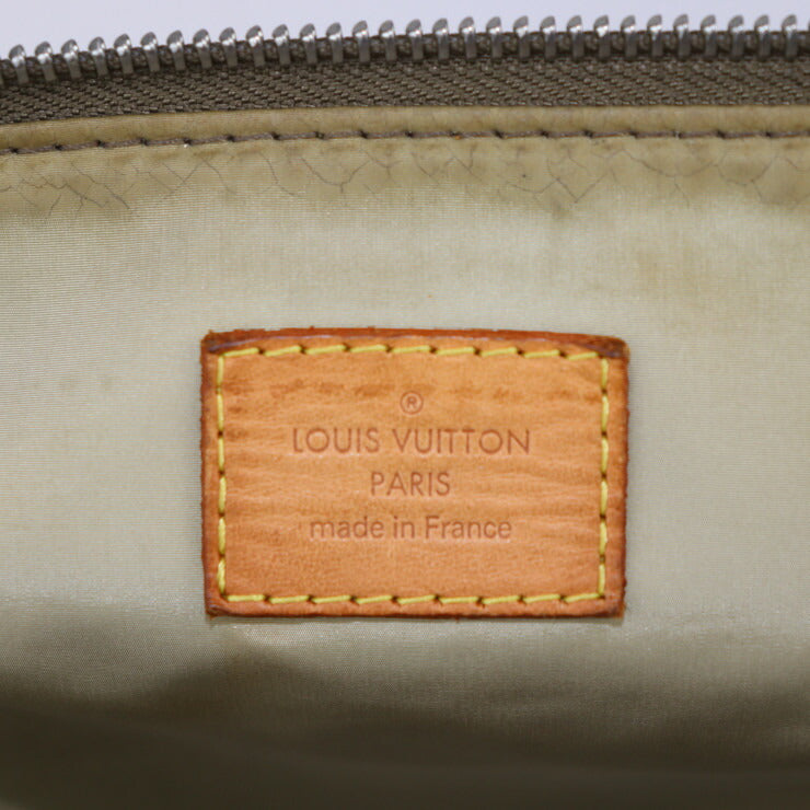 LOUIS VUITTON ルイ ヴィトン トゥルースアルバトロス ダミエジェアン セカンドバッグ M93089 キャンバス レザー テール カーキ系 ブラウン シルバー金具 クラッチバッグ ポーチ ビトン