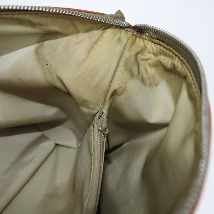 LOUIS VUITTON ルイ ヴィトン トゥルースアルバトロス ダミエジェアン セカンドバッグ M93089 キャンバス レザー テール カーキ系 ブラウン シルバー金具 クラッチバッグ ポーチ ビトン