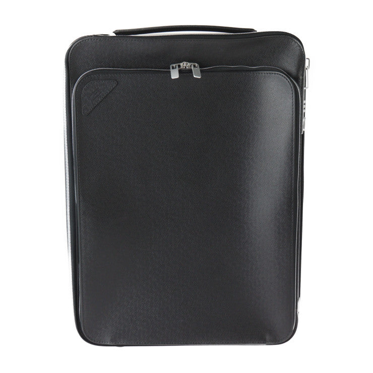 超美品 LOUIS VUITTON ルイ ヴィトン スーツケース ペガス 55 NM タイガ キャリーバッグ M30407 レザー ブラック シルバー金具 キャスター付き 旅行鞄 2輪 TSAロック付き ビトン