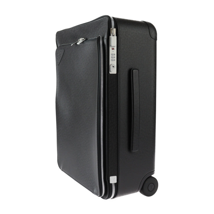 超美品 LOUIS VUITTON ルイ ヴィトン スーツケース ペガス 55 NM タイガ キャリーバッグ M30407 レザー ブラック シルバー金具 キャスター付き 旅行鞄 2輪 TSAロック付き ビトン