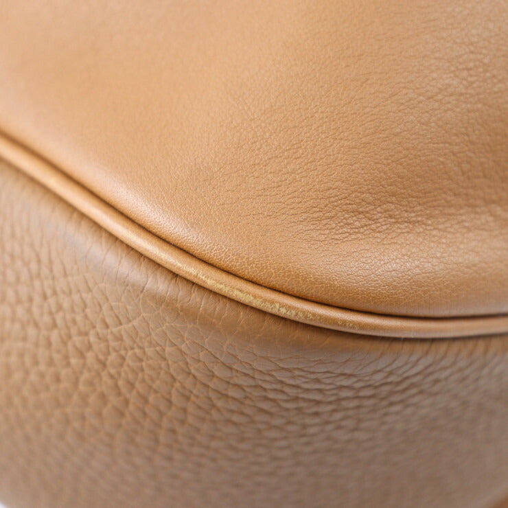 美品 HERMES エルメス ヴィルヴォルト 24 ショルダーバッグ 065929CK ヴォースイフト トリヨンクレマンス ゴールド ブラウン系 シルバー金具 ワンショルダー X刻印