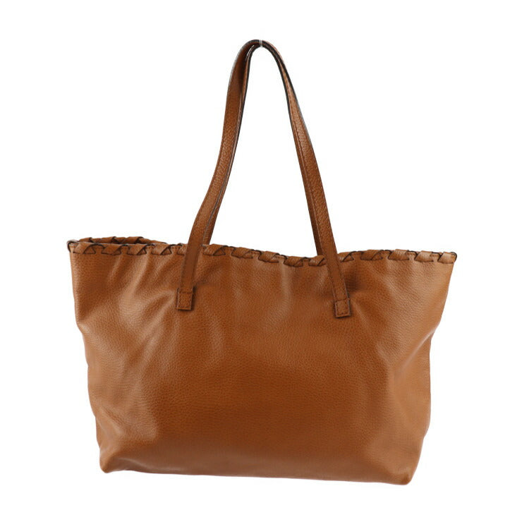 GUCCI グッチ バンブー トートバッグ 354665 レザー ブラウン系 ゴールド金具 ショルダーバッグ タッセル