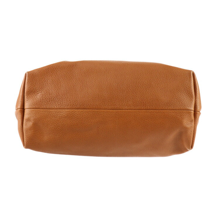 GUCCI グッチ バンブー トートバッグ 354665 レザー ブラウン系 ゴールド金具 ショルダーバッグ タッセル