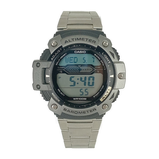 美品 CASIO カシオ 腕時計 SPORTS GEAR スポーツギア SGW-300HD-1AVDR シルバー ステンレス メンズ クオーツ デジタル 海外モデル